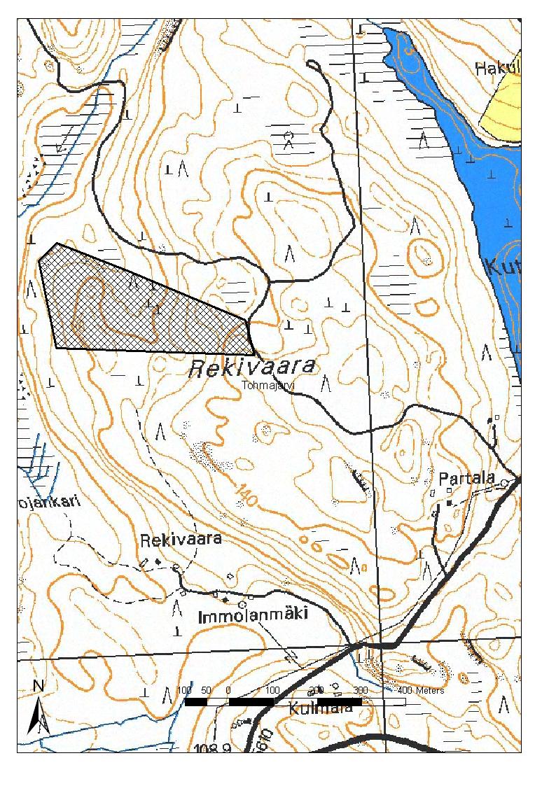 Kuva 41. Kohde 22, Rekivaara.