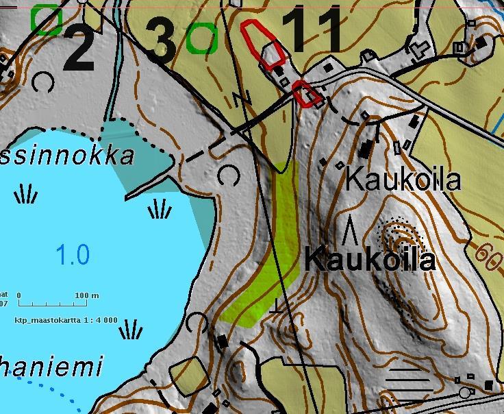 Muinaisen Itämeren rantataso sen Ancylusjärvivaiheen maksimissa n. 8400 ekr. (ns. Ancylustransgressio) on alueella hieman vajaan 70 m korkeustasolla ja Litorinatransgression aikainen (n. 5500 ekr.