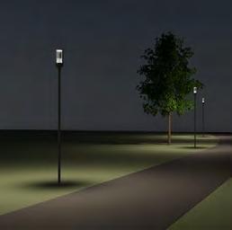 Vakiovalovirta ja energiatehokkuus Vivita ja Verda pylväsvalaisimet on varustettu CLO-vakiovalojärjestelmällä (Constant Light Output).