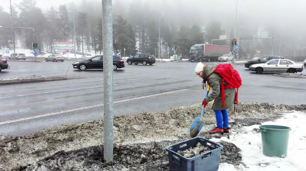 HULEVESI LUMENA LIIKENNEALUEELTA Lahti, Mytäjäisten risteys 5.4.