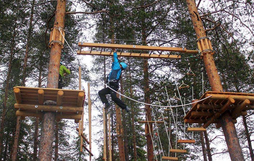 Oun ar e äm siä täy ä Turnauksen pääalueena toimiva Santasport tarjoaa
