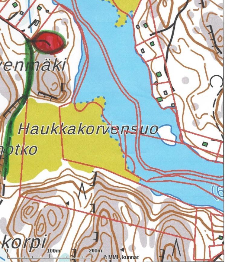 12 maankäytössä. Luokka III tarkoittaa muuta lepakoiden käyttämää aluetta. Tällainen alue on mahdollisuuksien mukaan huomioitava maankäytössä. 7.