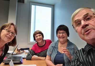 Glaukoomayhdistys ry:n aktiivi Juhani Vahde on kirjoittanut vertaistuesta, että se on oppimista toinen toisiltaan ilman pääopettajaa.