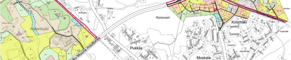 vastuullinen johtaminen; viihtyisä, turvallinen ja toimiva lähiympäristö Nunna Raadelma Kirismäki Kehätien varren maankäytön periaatteita selvitetään