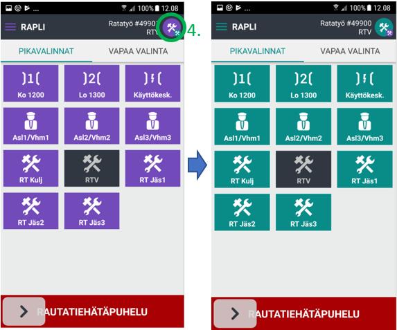 VÄYLÄVIRASTO Opas 38 (46) Uusi kirjautuminen näkyy violetilla värillä.