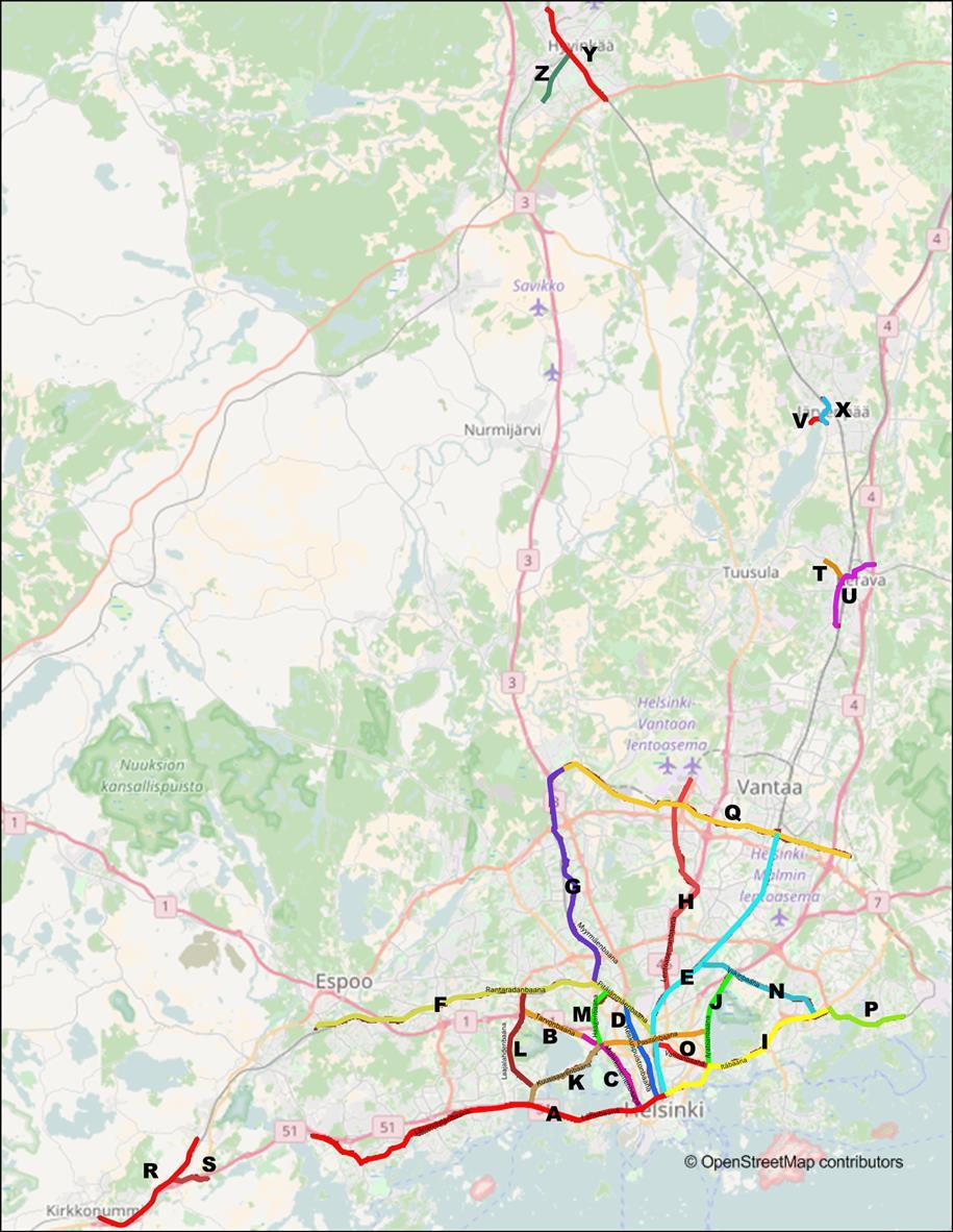 Pyöräliikenteen osuus kasvuun vahvoilla yhteisillä panostuksilla Nelivuotiskaudella 2020-2023 edistettäviksi hankkeiksi esitetään seuraavia pyöräliikennehankkeita: PYSYKE-yhteyksistä parannetaan Itä-