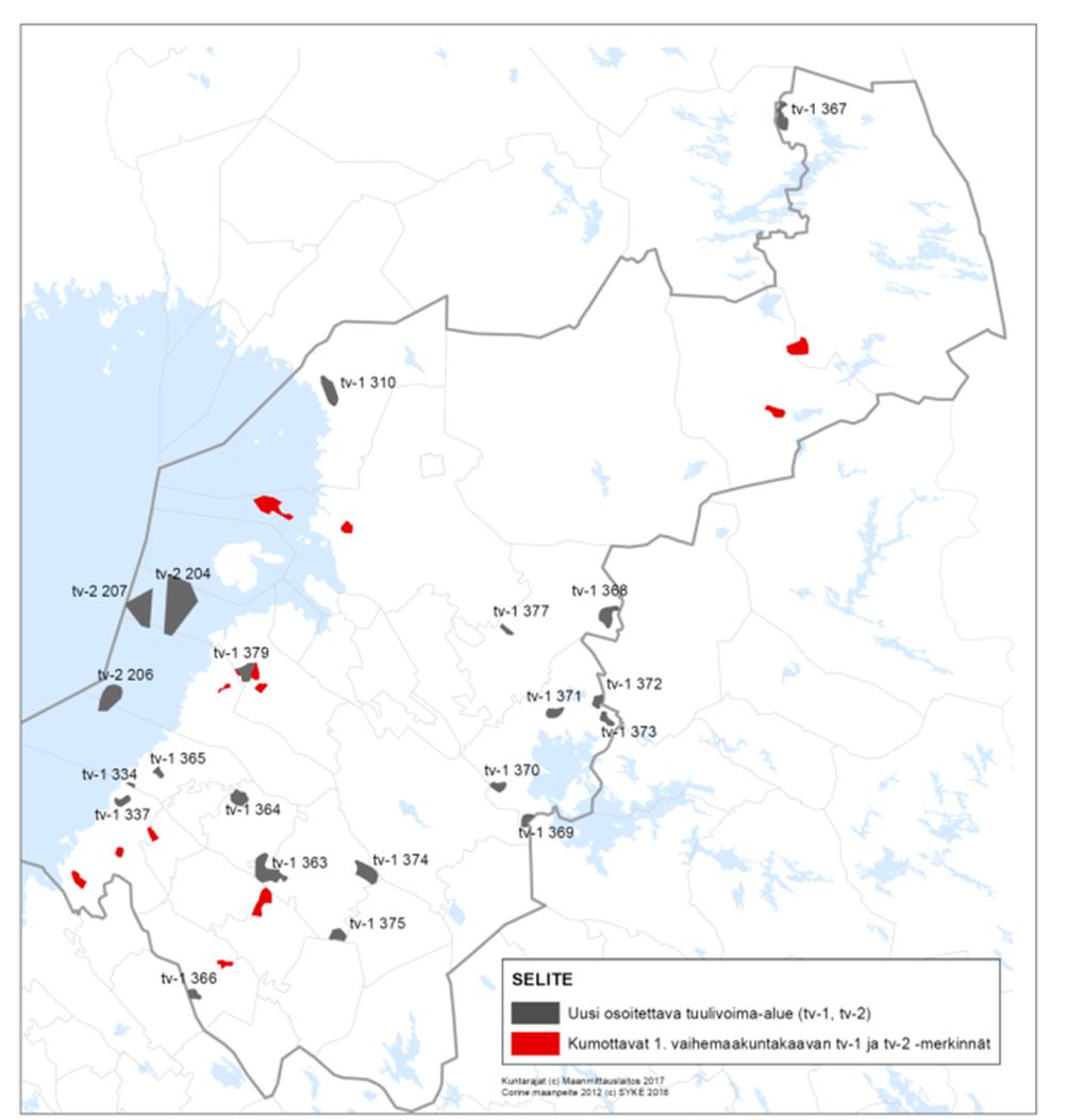 että seuraavan maakuntakaavatarkistuksen yhteydessä Rovankangas-Pirttikangas alue myös poistetaan maakuntakaavasta tuulivoimatuotantoon soveltuvana alueena.