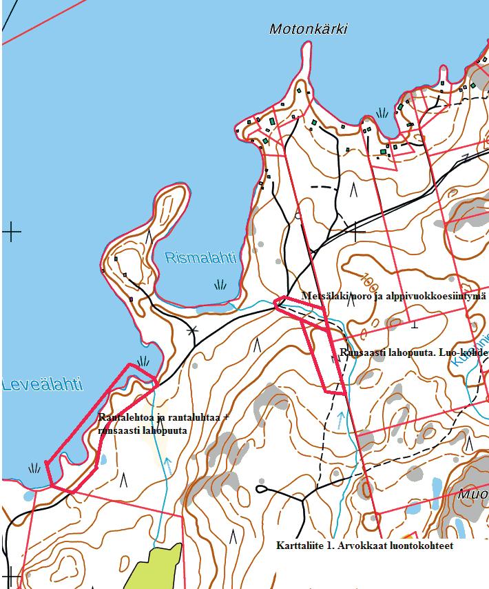 7. Liitteet Karttaliite 1.