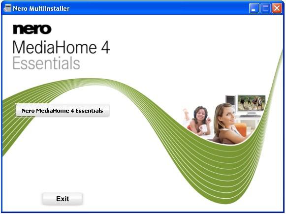 Liite E: Nero MediaHome -asennus Denna programvara är kompatibel med Windows XP och Windows 7.