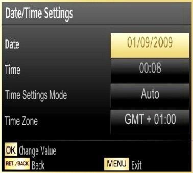 Recording Configuration Select Recording Configuration item in the Settings menu to configure recording settings. The following menu is displayed for recording configuration.