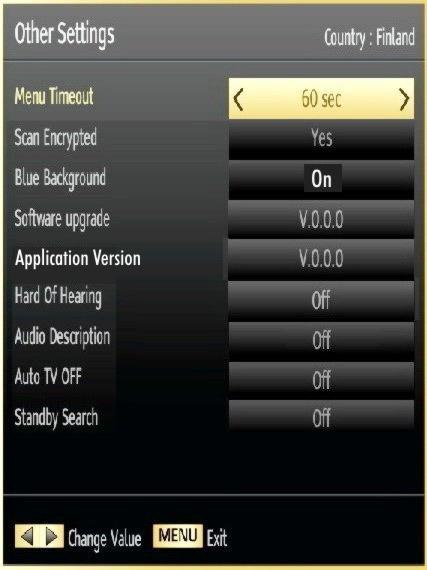 You can download or upload satcodx data. In order to perform these functions supported for satcodx feature, a USB device must be connected to the TV in the first place.