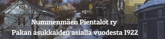Kaupungin kiinnostus kohdistuu Nummenmäen sijaan Halisiin eikä tilaisuus nykymuodossaan palvele mitenkään pakalaisia.