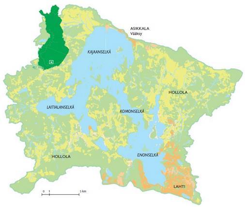 Suurin syvyys 26 m Rantaviivaa 80 km Vesijärvi Pinta-ala 109 km 2