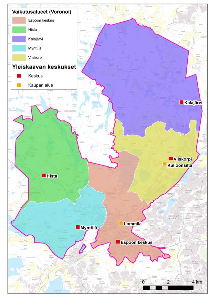 liikenneyhteyksiä ovat itä-länsisuuntainen valtatie 1, etelä-pohjoissuuntainen Kehä III sekä Helsinki-Turku -rantarata.
