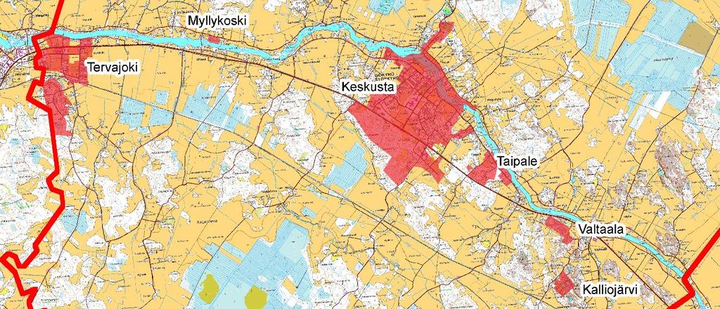 Kaavoituskatsaus 10 (18) 4.2 Asemakaavayhdistelmä Kunta ylläpitää tietopalvelua, josta ilmenee kunnan koko asemakaava sellaisena kuin se on voimassa 2.