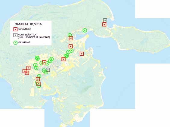 5.9. Maatalous ja luontaiselinkeinot Maataloudella ja luontaiselinkeinoilla, erityisesti kalastuksella, on ollut ja on edelleen merkittävä