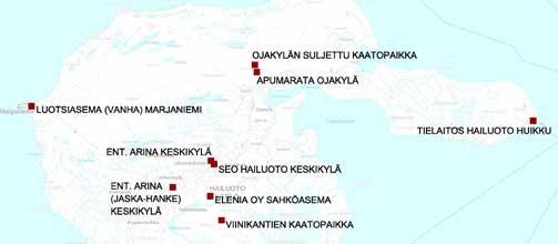 5.11. Pohja- ja pintavedet Hailuoto on muodostunut aikojen kuluessa useasta saaresta, jotka ovat maankohoamisen seurauksena kasvaneet kiinni toisiinsa.