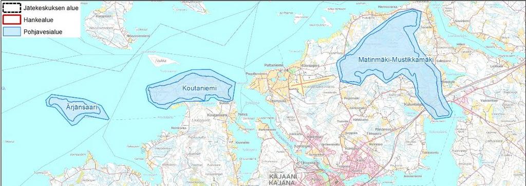 Kuva 12-3. Pohjavesialueet. Kuva 12-4.