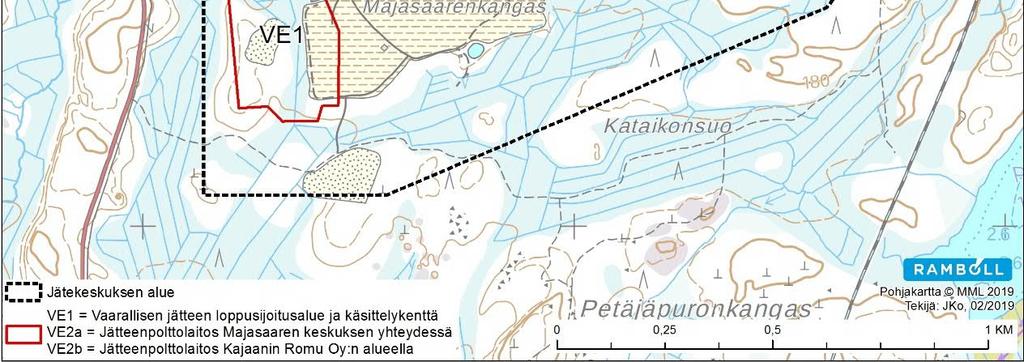 loppusijoitusalueesta sekä