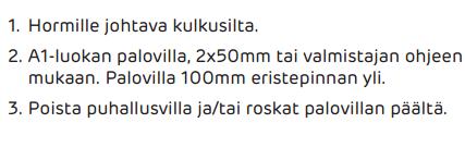 Metallista valmistettu