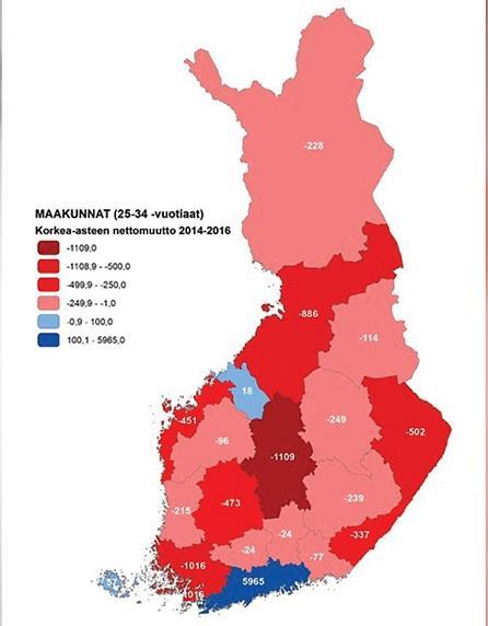 tukemiseen (liite 1). Keski-Suomen valitsemat kehittämisen painopisteet hyötyvät valtakunnallisesti linjatuista toimenpiteistä.