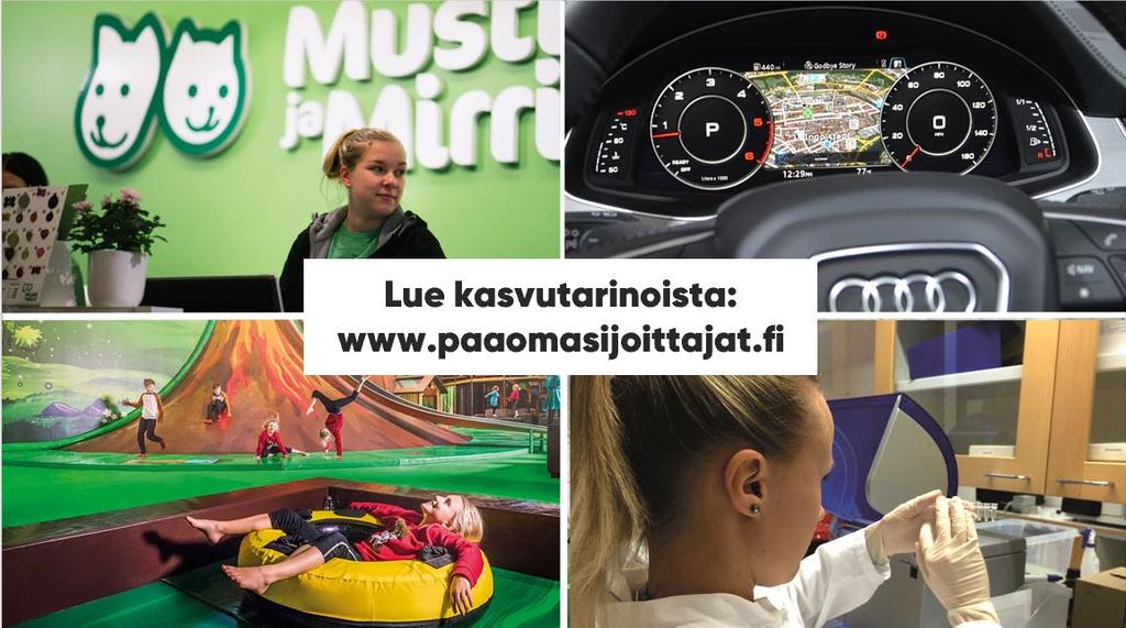 Monta näkökulmaa pääomasijoitusalaan ja kasvun rakentamiseen Enkeli- tai pääomasijoittajat Rahastosijoittajat Rahoitusta ja