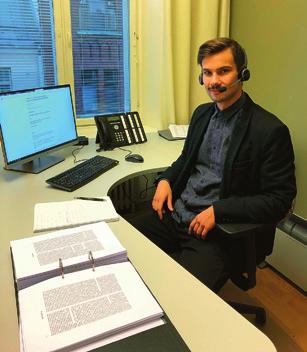 JÄSENPALVELUT 10 Neuvontatehtävissä oli vuonna 2018 yhdeksän omaa toimihenkilöä.