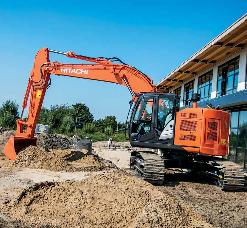ZAXIS-6-sarja HYDRAULINEN KAIVUKONE Mallikoodi : ZX225USLC 6 Moottoriteho :