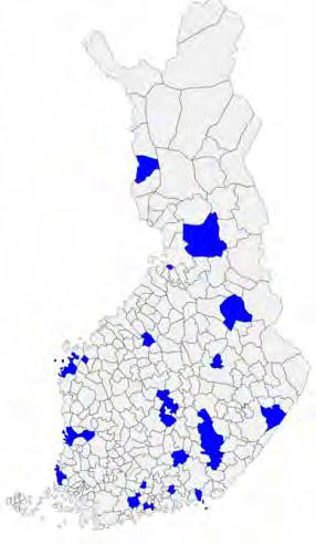 Ensimmäiset 45 Liikkuvaa koulua Ei mukana Mukana Pilottivaihe 2010 2012 21 kuntaa Pilottivaiheessa oli mukana 45 Liikkuvaa koulua 21 kunnasta.