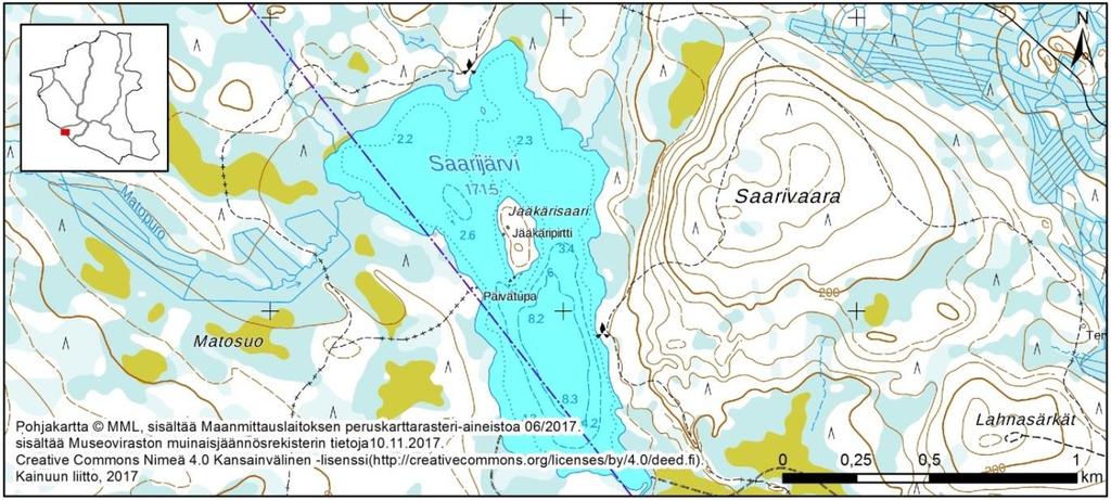 Kilpelänkangas 2. (1000029637) Kohde sijoittuu Saunajärventien pohjoispuolelle, Kuusijoen länsipuolelle. Alueen läpi kulkee jokea myötäilevä polku. Maasto vaihtelee kankaasta soistuneempaan alueeseen.