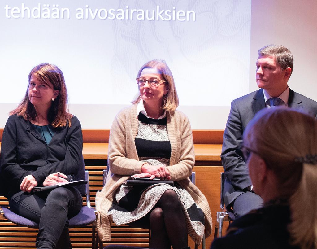 KESKUSTELU kansansairaudet hoidettua paremmin, sanoo Sarkomaa.