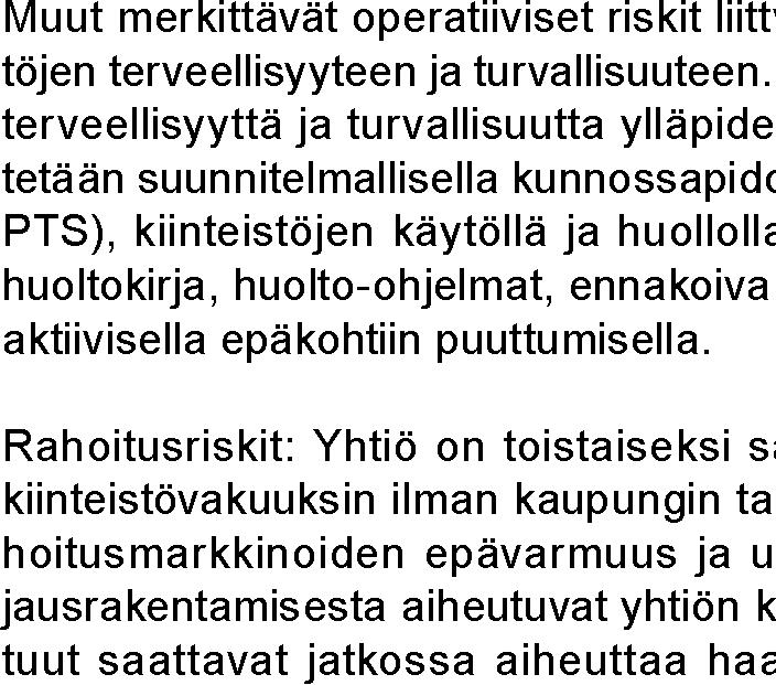 Tuotot ja kulut toteutu- Vuoden 2018