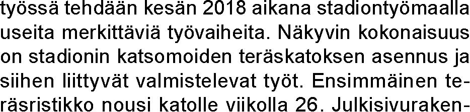louhintaurakka, rakennustekninen