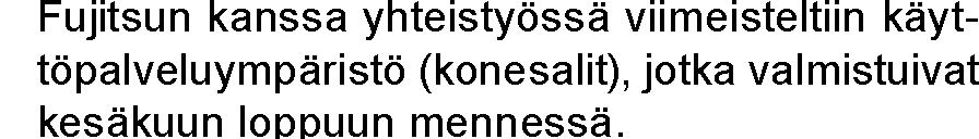 Tuloskehitys ja investoinnit Osakassopimuksen mukaisesti Apotti