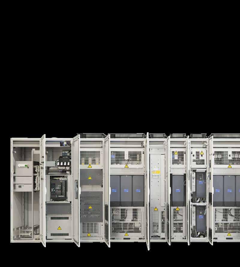 VACON NXP System Drive laatu vakio-ominaisuutena Luotettavuus avaintekijänä VACON NXP System Drive tarjoaa sitä, mitä asiakkaat tarvitsevat enemmän kuin mitään muuta taattua, yhdenmukaista ja