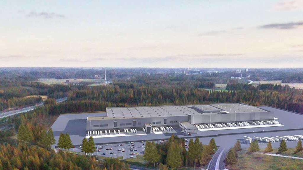 JAKELUKESKUKSEN ÄLYKKÄÄT ENERGIARATKAISUT - LIDL JÄRVENPÄÄ Saavuttaa elinkaariajattelun ja kestävän kehityksen mukaiset tavoitteet: rakennuksen hiilidioksidipäästöjen vähentäminen 40 prosentilla ja