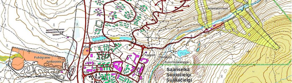 1 Tunnistetiedot Kunta: Inarin kunta Kunnan osa: Saariselkä Alueen nimi: Kaunispää Sisältyvät korttelit: 345 Kaava: Kaunispään asemakaavan muutos Kaavan nimi: Kortteli 345