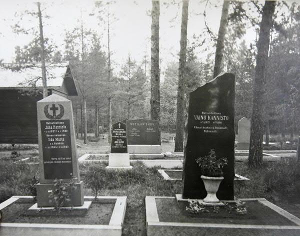 7. Kylmäkosken hautausmaan historiaa ja laajennokset 17 Puistoalue kirkon ja hautausmaan välissä.