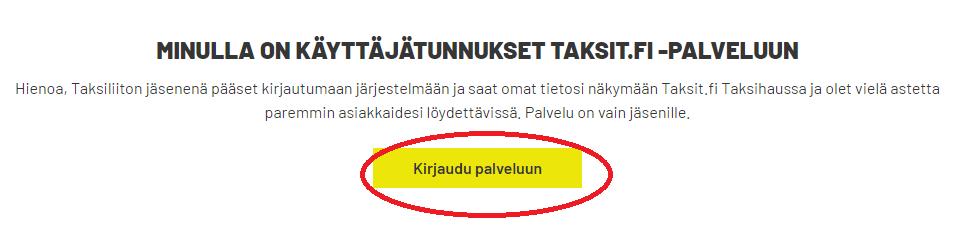 4. Omien tietojen päivitys Jos olet jo luonut salasanan (ks.