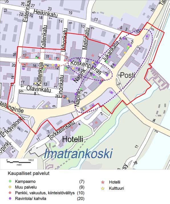 ta. Imatrankosken kaupallisen kehittämisen kannalta olisikin tärkeää varmistaa, että Mansikkalaan ei toteudu keskustahakuista erikoiskauppaa.