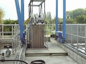controlled filters Closing water circuits at P&P