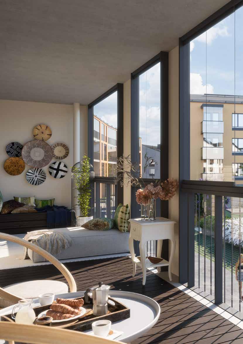Skanska Design Varusteet Parveke Skanska