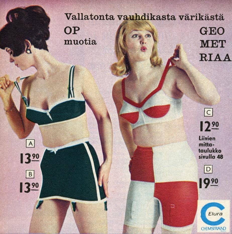 Maaseutupaikkakunnilla esimerkiksi valmisvaate- ja kuluttajaelektroniikan saatavuus oli hyvin heikkoa 1960-