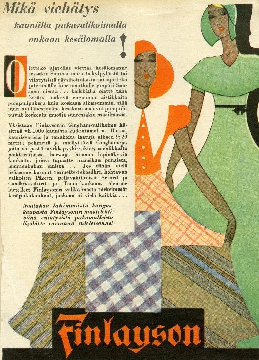 Myös Tukon asiakaslehdessä Kauppa- ja Koti, on paljon muotiartikkeleita.