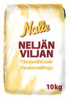 suurimot 81112 Nalle Mannasuurimo 5 kg VEHNÄ Kypsymisaika n. 10 min Litrapaino: 740 g/l Annosmäärä: n.