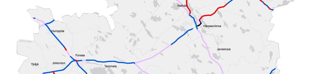 haluttua nopeutta, huomioon ottaen