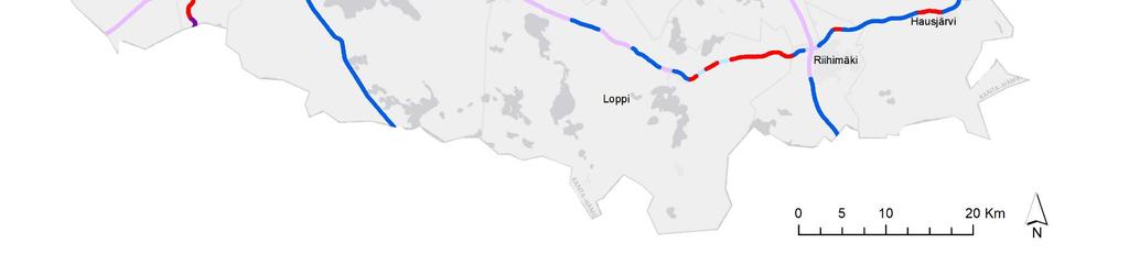 F: Liikennekysyntä ylittää kapasiteetin,