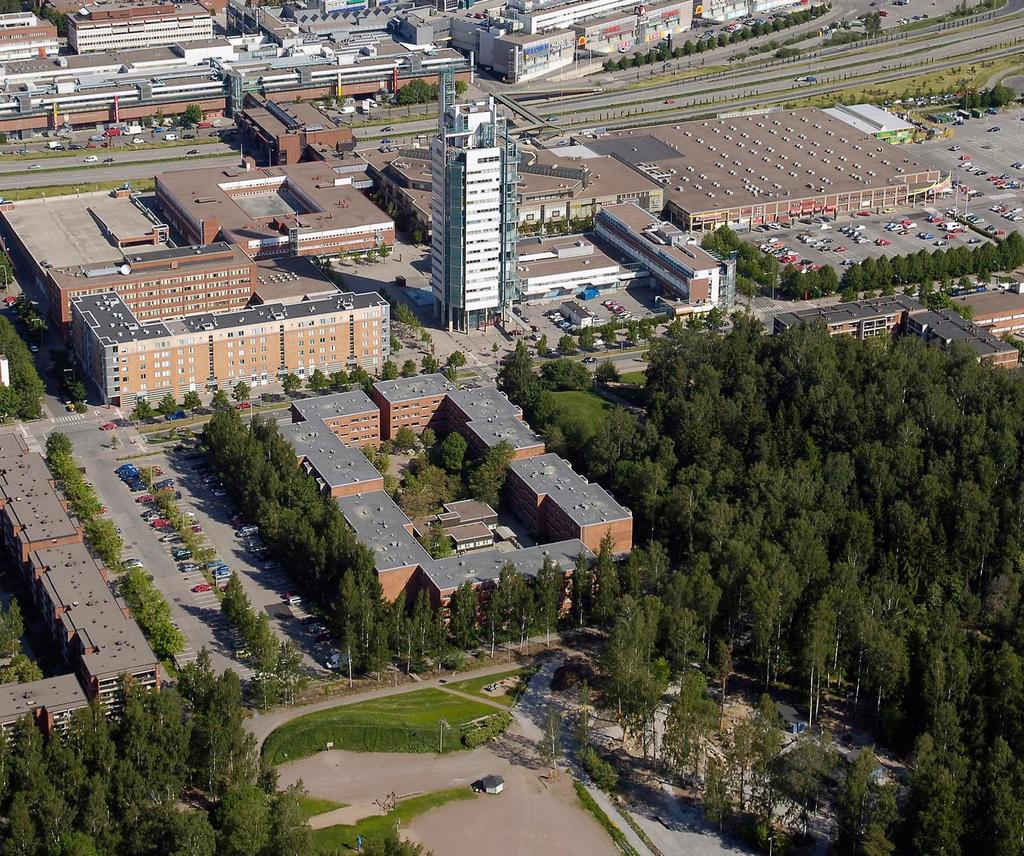 ilmakuva kohteesta (2006) Tärkeimmät lähtökohdat ja tavoitteet Muutosalueella sijaitsee Helsingin kaupungin asunnot Oy:n (Heka) vuokra-asuntoja - yhteensä noin 160 asuntoa ja 280 asukasta.