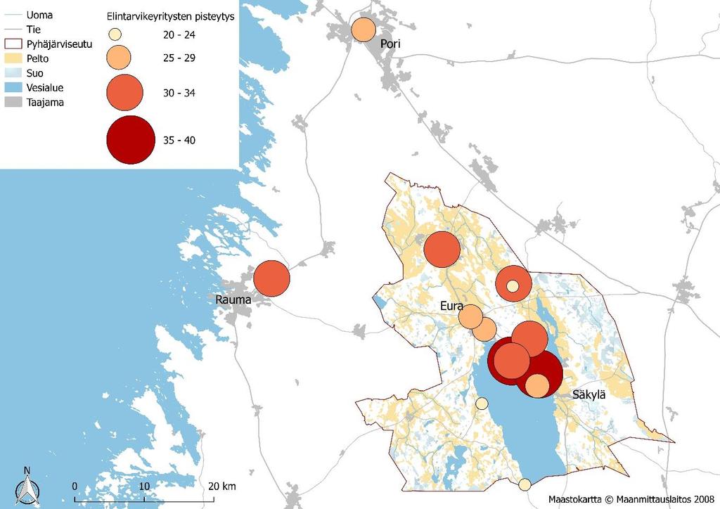 13 kasvistutteiden valmistuksesta syntyviä sivuvirtja 6 875. Keittiö- ja rukalajätteitä syntyy 215 tnnia/ vusi.