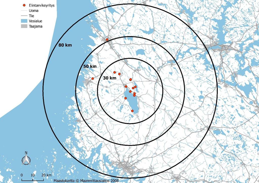 6 4.4 Tulkset ja vaikutus Hankkeessa analysidut sivuvirrat ja analyysien tulkset n esitetty luvussa 4.4.1.